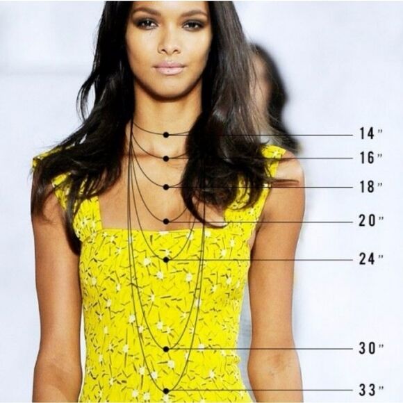 J. Crew chain long necklace - Picture 2 of 5